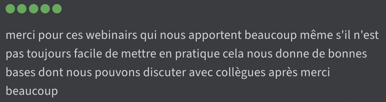 Témoignage d'une collaboratrice de ORLEANS METROPOLE